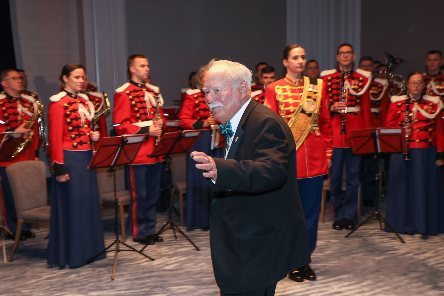 Col Barnum and The President's Own Marine Band