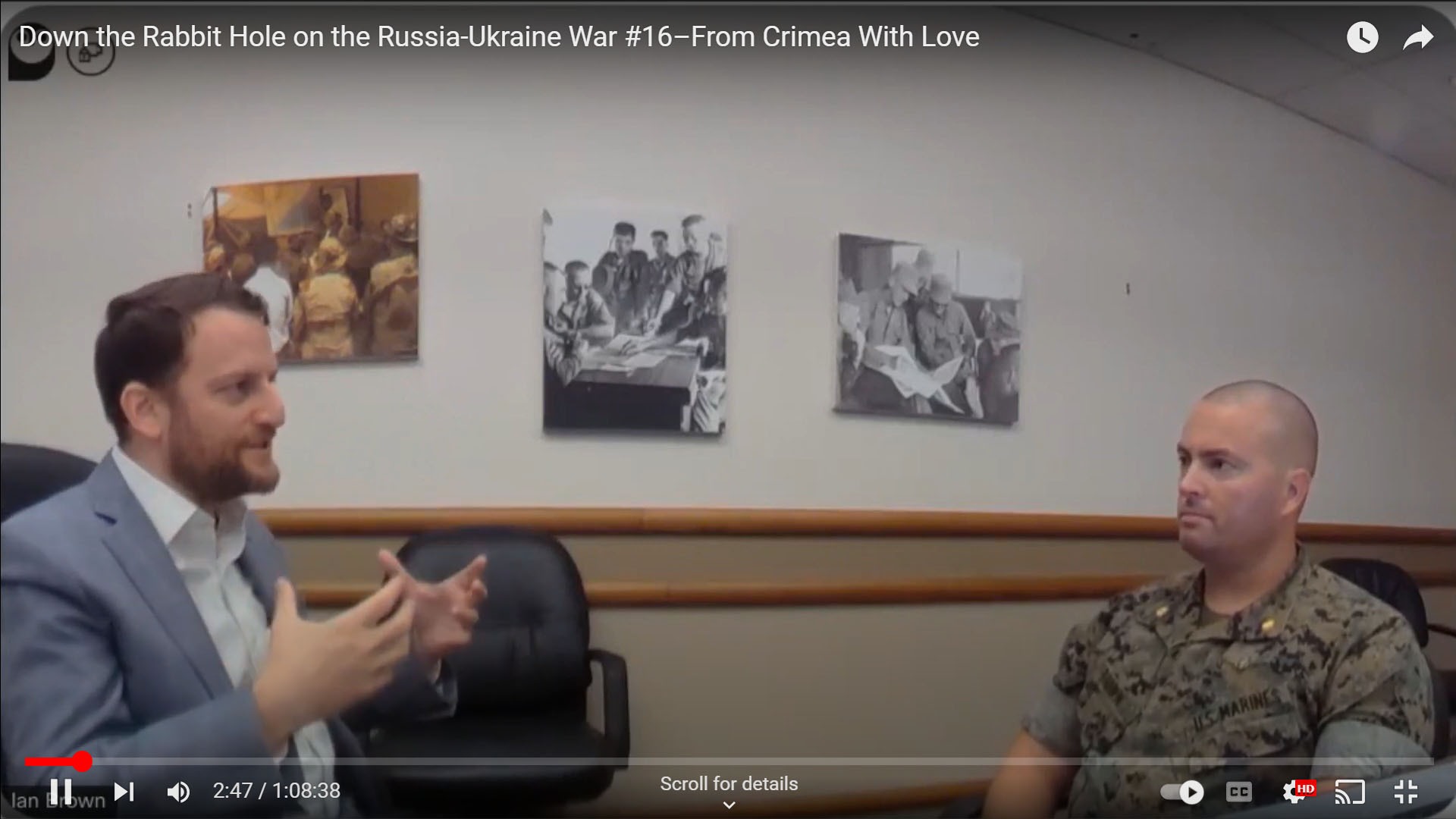 “Down the Rabbit Hole on the Russia-Ukraine War” with Dr. Yuval Weber