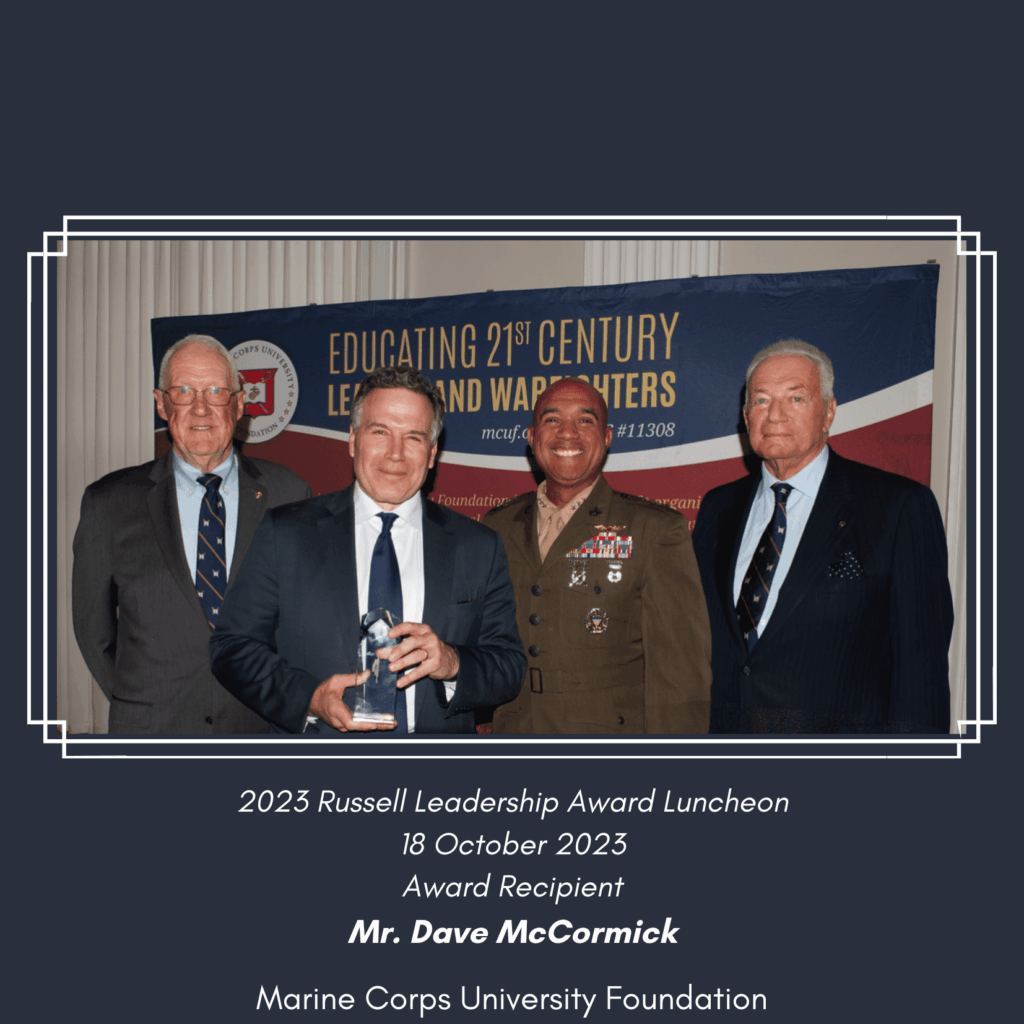 We had a wonderful time at the Russell Leadership Award Luncheon held October 18, 2023