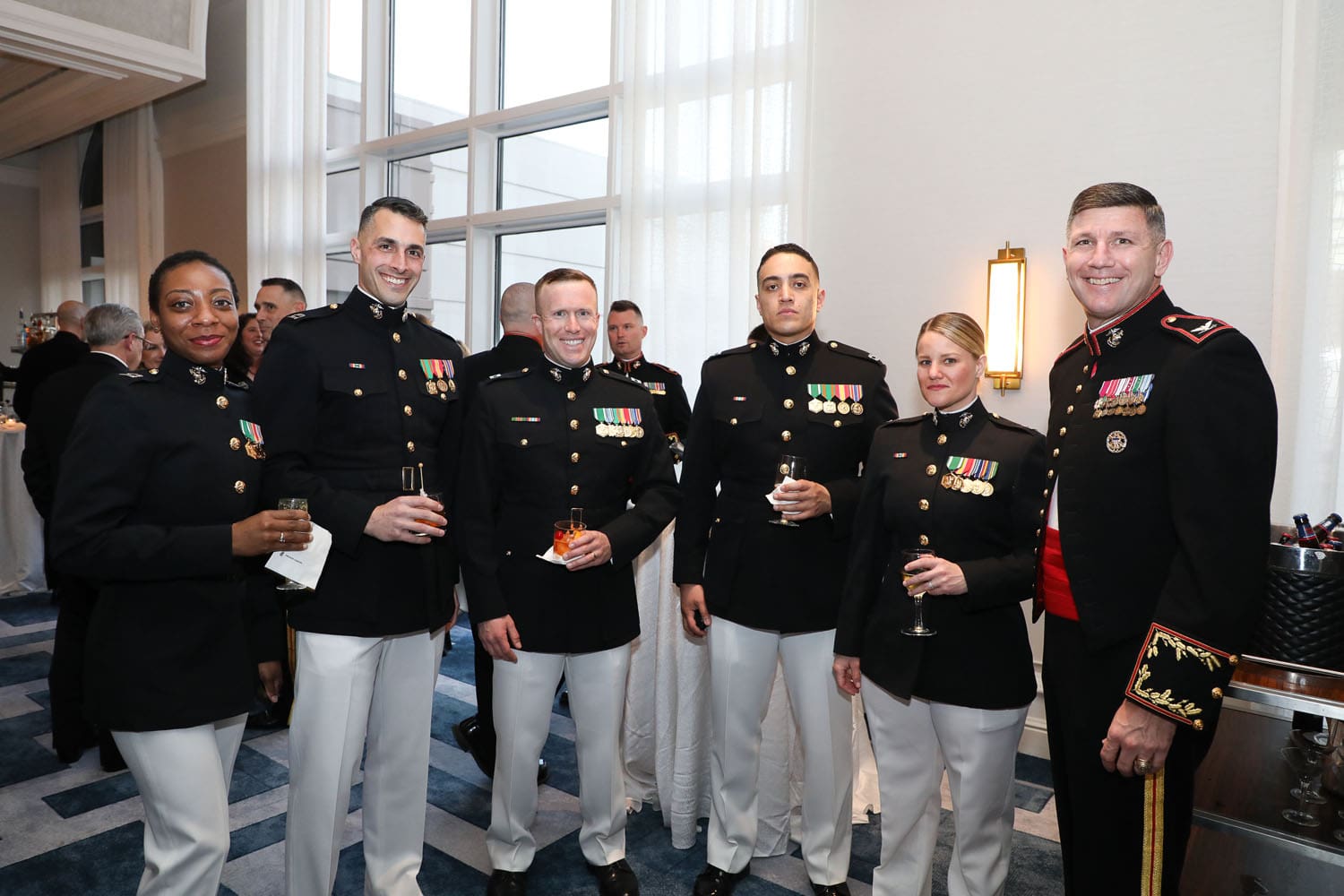 CSC Students at 2022 Semper Fidelis Dinner