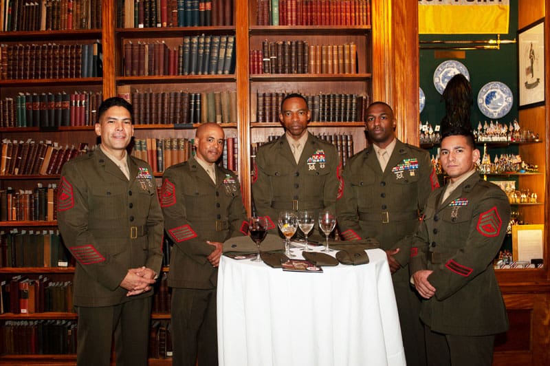 Marines at the Luncheon